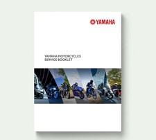 Yamaha Motorcycle Service Book blank