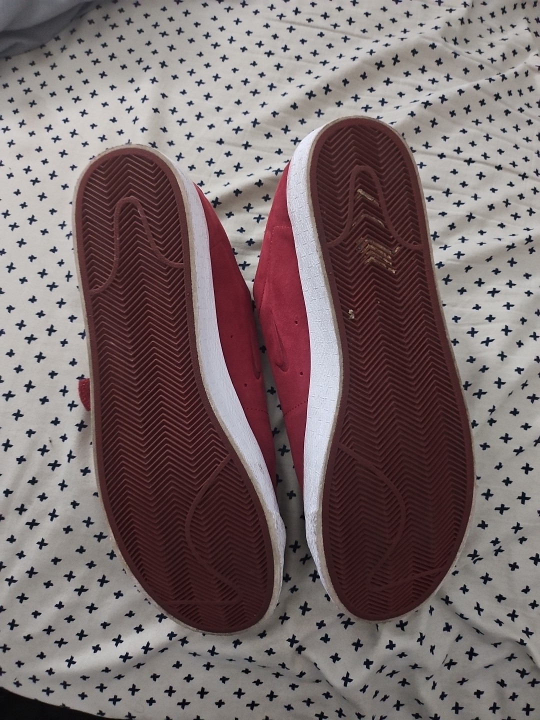 Red  Nikes - image 2