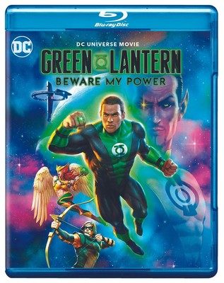 Green Lantern Beware My Power Blu-ray Aldis Hodge NEW
