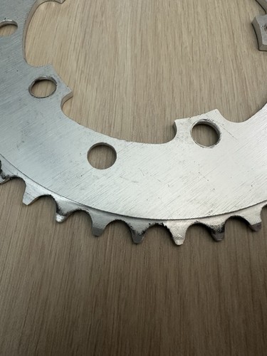 Used MCS CHAINRING Silver BMX BIKE SPROCKET 44t USA MADE GT Haro SE Race Redline - Picture 4 of 13