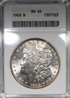 1903-P Morgan Dollar ANACS MS64 Better Date $1 Soapbox Holder