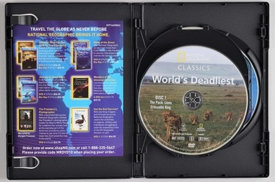 National Geographic Classics: World's Deadliest (DVD, 2011, 3-Disc