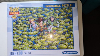 Clementoni ~ Disney Toy Story 4 ~ 1000 Teile Impossible Puzzle Puzzle ~ vollständig 