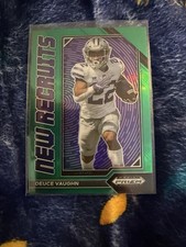 2023 Panini Prizm Draft Picks - New Recruits Deuce Vaughn #NR-19 Green Prizm...