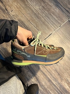La Sportiva Boulder X Womens 6 Brown Leather Approach Hiking Shoes