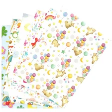 premium wrapping paper FSC paper set of 6 sheets size 39 x 27 inch for gift p...