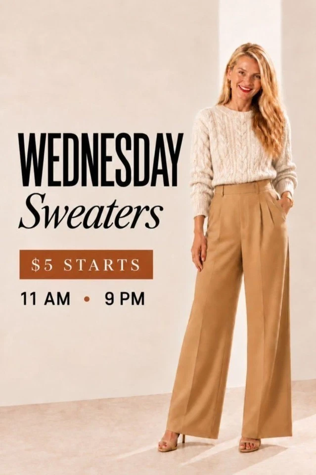 🔥 WEDNESDAY SWEATER DROP • 100+ SWEATERS• LOFT • J.JILL • TALBOTS •