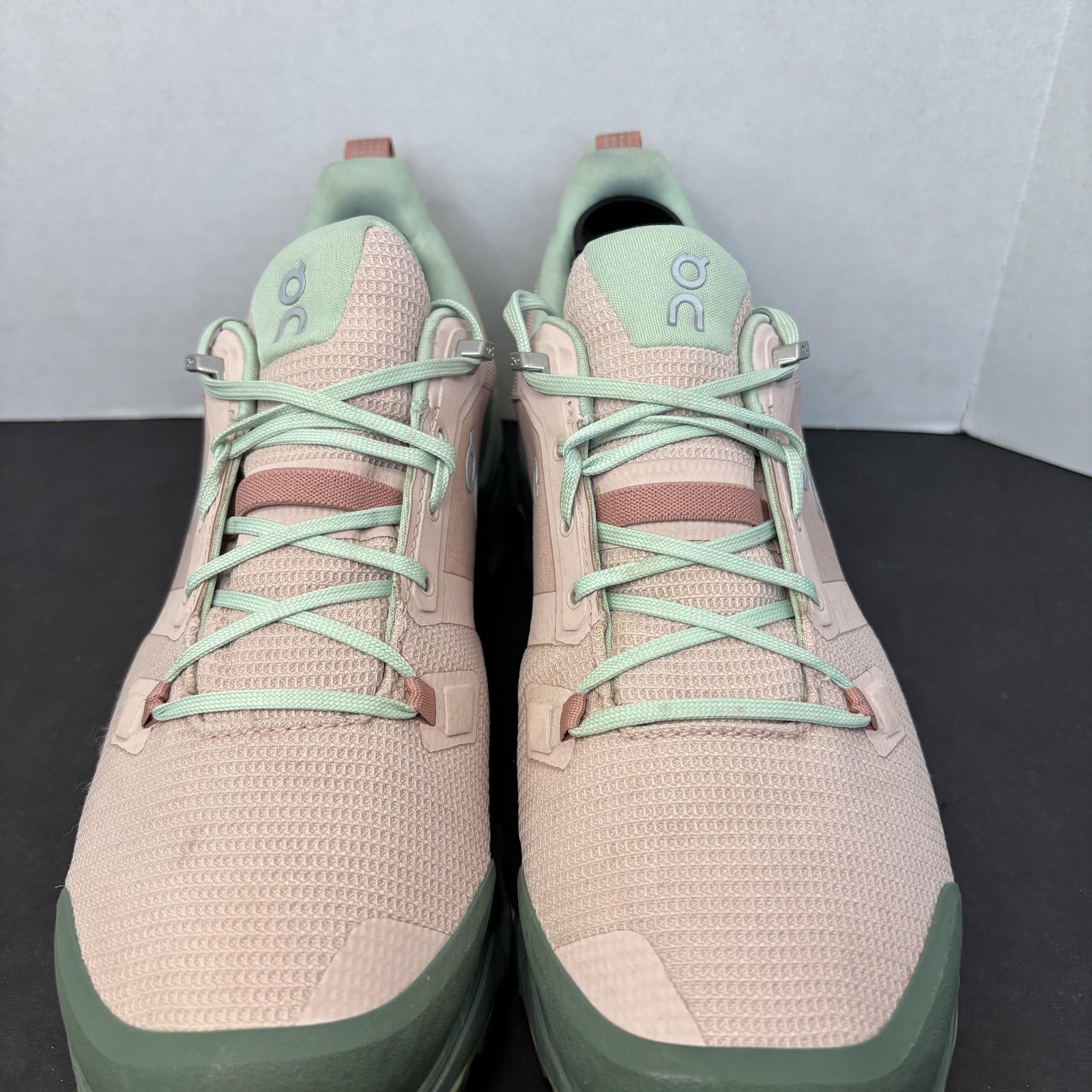 On CloudTec Shoes Womens Size 10.5 Pink Green Waterproof Trail Hiking Sneakers