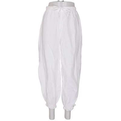 Zara Home, Pyjamahose, Größe: M, Weiß, Baumwolle/Elasthan, Einfarbig, Damen #vQ2