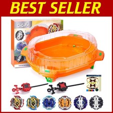 Burst Top Toy Set with Stadium  Launchers