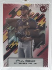 2025 Topps Pristine #157 Paul Skenes Red Refractors # 1/5 First on Print