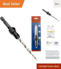 Adjustable Countersink Drill Bit 3/16" - HSS M2 & Carbon Steel Durability