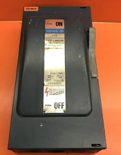 GOULD ITE Heavy Duty Fusible Safety Swith, Cat No. F353, 100 AMP, 600 V, 3 Phase