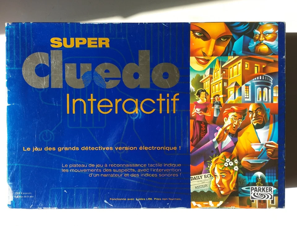Parker Super Cluedo Interactif Hasbro 2004 - Complet sauf personnages - Photo 1/4