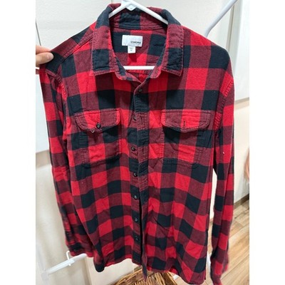 Lumberjack Cottagecore Flannel Button Up Casual Size Medium