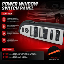 Window Switch Bezel Cover front Left Driver Side Door Control Switch Panel Trim