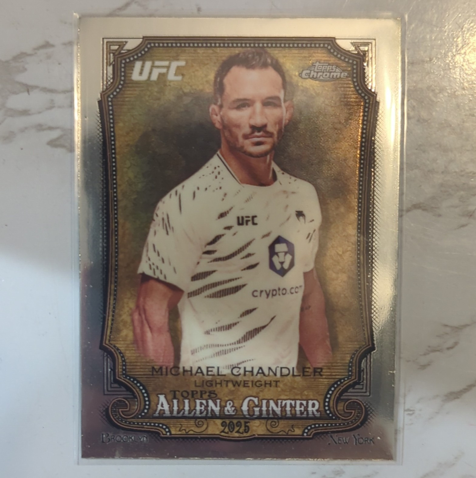 Topps 2026 UFC Michael Chandler 3-Card Lot - 25 Chrome + Allen & Ginter + IYF