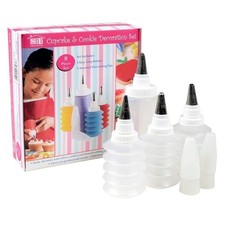 8pc Cupcake Cookie Decorating Kit Piping Nozzles Tips Baking Set Icing Cake DIY