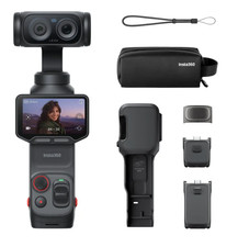 New Insta360 Luna Ultra 8K Leica Dual-Lens Gimbal Camera, delux bundle