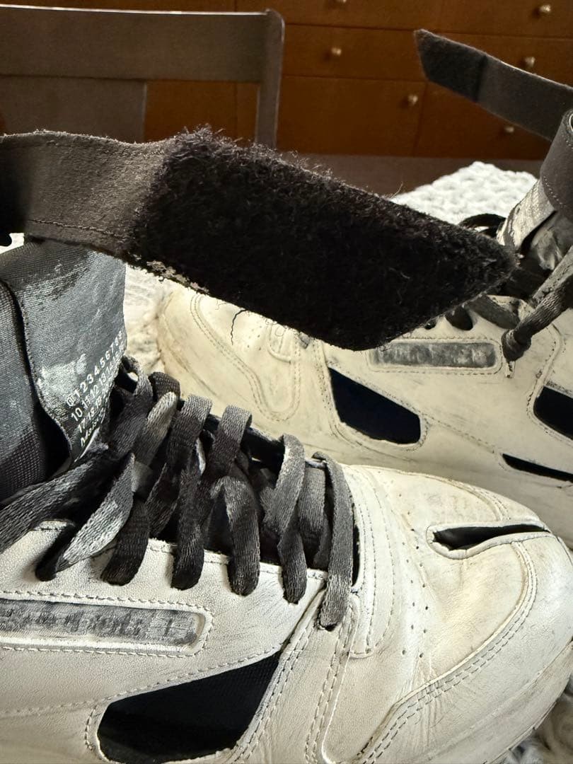 Maison Margiela x Reebok Tabi Sneakers Hand Painted EU44 US10.5 From Japan thumbnail 8