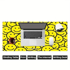 40*90cm1pc Extra Large Mouse Pad with Non-Slip Base - Super Smooth Surface, Brig