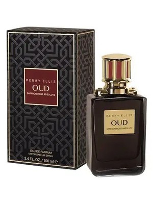 Perry Ellis Oud Saffron Rose Absolute 3.4oz/100ml EDP Spray DISCONTINUED!