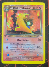Dark Typhlosion 1st Edition Holo Rare 10/105 2002 Neo Destiny - LP on eBay