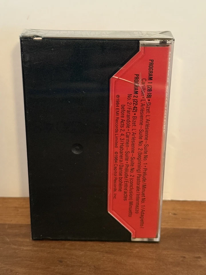 Georges Bizet's Carmen Suite & L'Arlésienne Suites Nos. 1 & 2 Cassette Tape NEW - Image 2 of 4