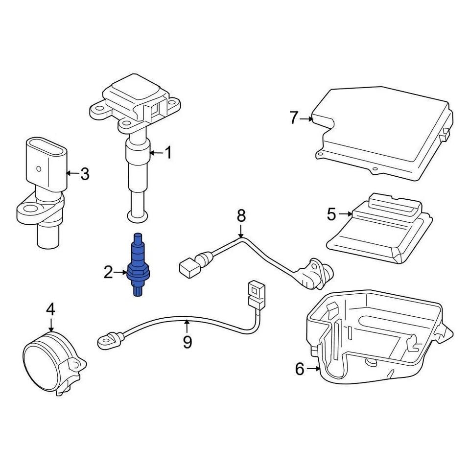 For Audi S4 2004-2009 Audi 101905616 Spark Plug Foto 3 de 4