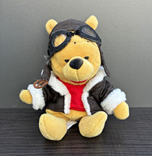 Disney Winnie the Pooh Aviator Pilot Plush Stuffed Animal Small 2019