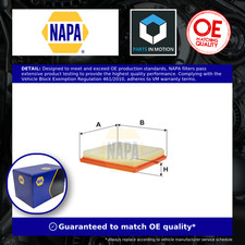 Image of Air Filter fits VAUXHALL ADAM 1.2 12 to 19 NAPA 13357497 834778 Quality New