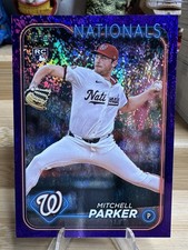166/799 Mitchell Parker (RC) Purple Holo Foilboard 2024 Topps Update Series #US5