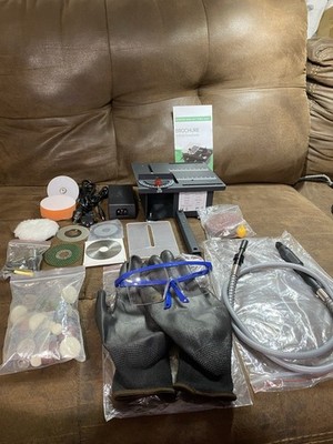 Mini Desktop Table Saw, Dremel, Sander, Drill, Polisher, Buffer And More NEW OB￼