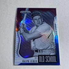 2021 Panini Prizm #OS-10 Ralph Kiner Old School Red/White/Blue Prizm