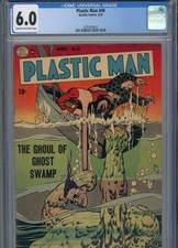 PLASTIC MAN 40 SOLID GRADE CGC QUALITY COMICS 1953 SPELLBINDING COVER