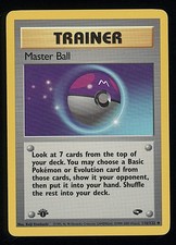 MASTER BALL 2000 Pokemon Gym Challenge 1st Edition #116 - LP on eBay