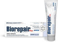 Biorepair plus Pro White Toothpaste for Restoring Teeth Whiteness - 200Mg/G Micr