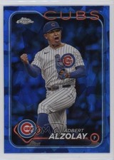 2024 Topps Chrome Sapphire Adbert Alzolay #129 11o2