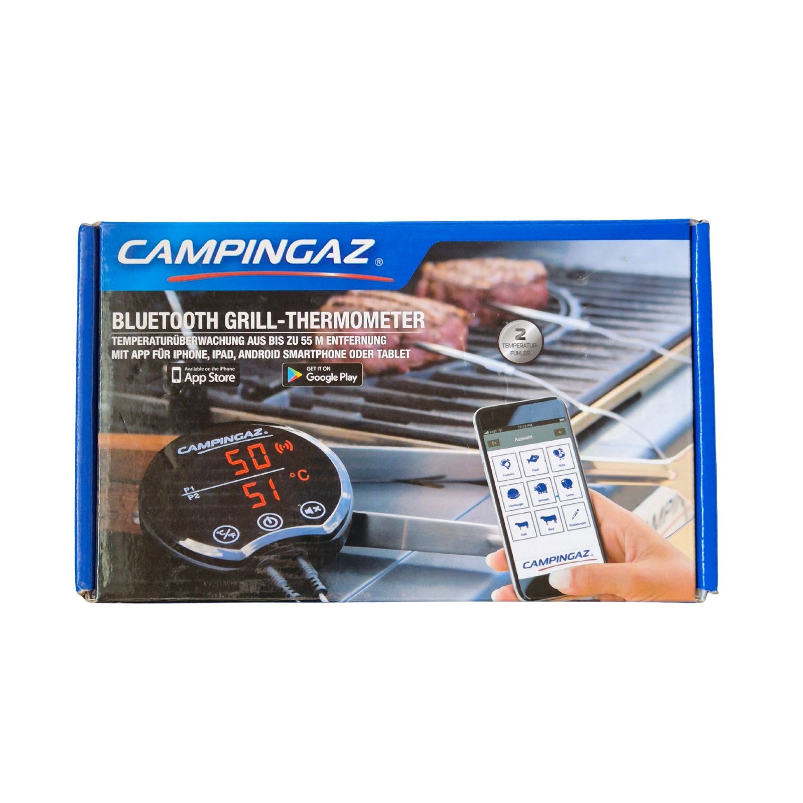 Campingaz Bluetooth Grillthermometer BBQ Fleisch Thermometer Grill Backofen