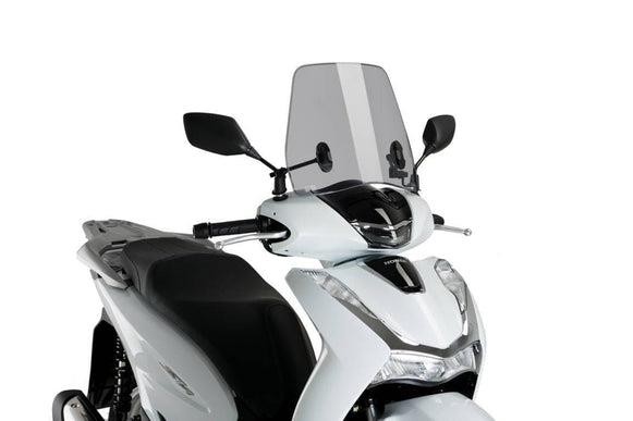 Puig Trafic Screen Windshield Light Smoke Honda SH 125i 150i 350i 2020 - 2025