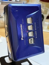 PANASONIC PORTABLE CASSETTE PLAYER WALKMAN NEW BELT PERFECT WORKING CONDITION