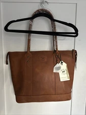 Will Leather Goods Twenty-Four Seven Leather Tote Bag NWT Orig. $350