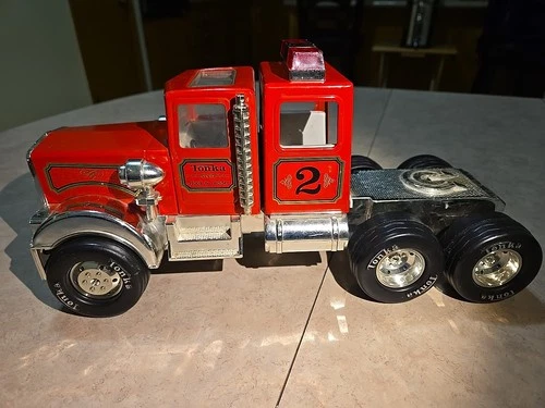 Vintage Tonka Fire Engine #2 Truck Hook and Ladder Cab Only Clean Good Condition
