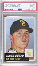 2020 Topps Living Set Online Exclusive /1978 Adrian Morejon #294 PSA 9 MINT 1c7