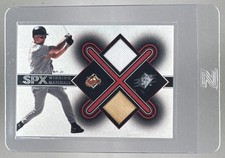 Cal Ripken Jr 2001 SPx #CR Winning Patch Jersey/Bat