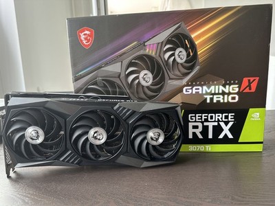 MSI GeForce RTX 3070 Ti GAMING X TRIO 8GB Grafikkarte mit OVP