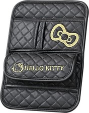 Seiwa Hello Kitty Sunglass Visor Black Gold KT557 Quilting Car Accessory Sanrio