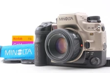 Rare[Top MINT] Minolta α9 a9 Ti Maxxum Dynax Titan SLR 50mm f1.7 Lens From JAPAN