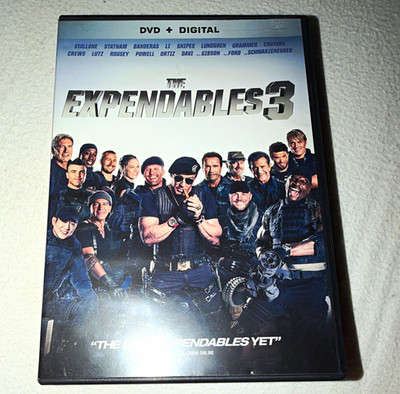 Lionsgate The Expendables 3 DVD PG-13 2014 Widescreen Subtitles 126 min