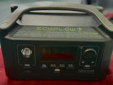 EF ECOFLOW RIVER 288Wh Portable Power Station,3 x 600W(Peak 1200W) AC Outlets...